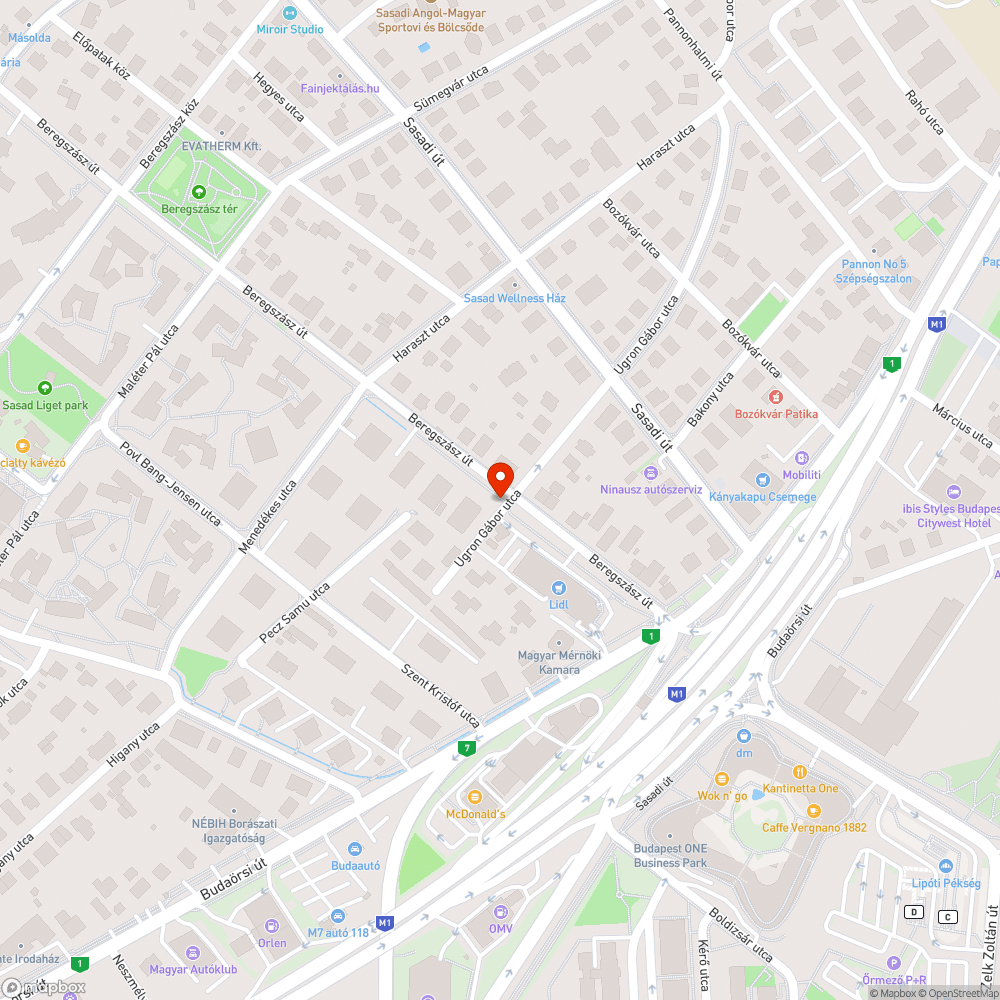 Beregszász út tűzoltó felvonulás terület és járda bejelentés helye