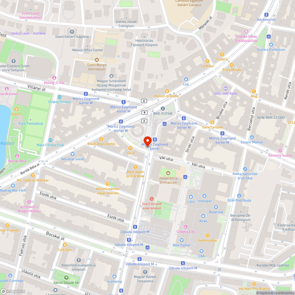 Álló víz bejelentés helye