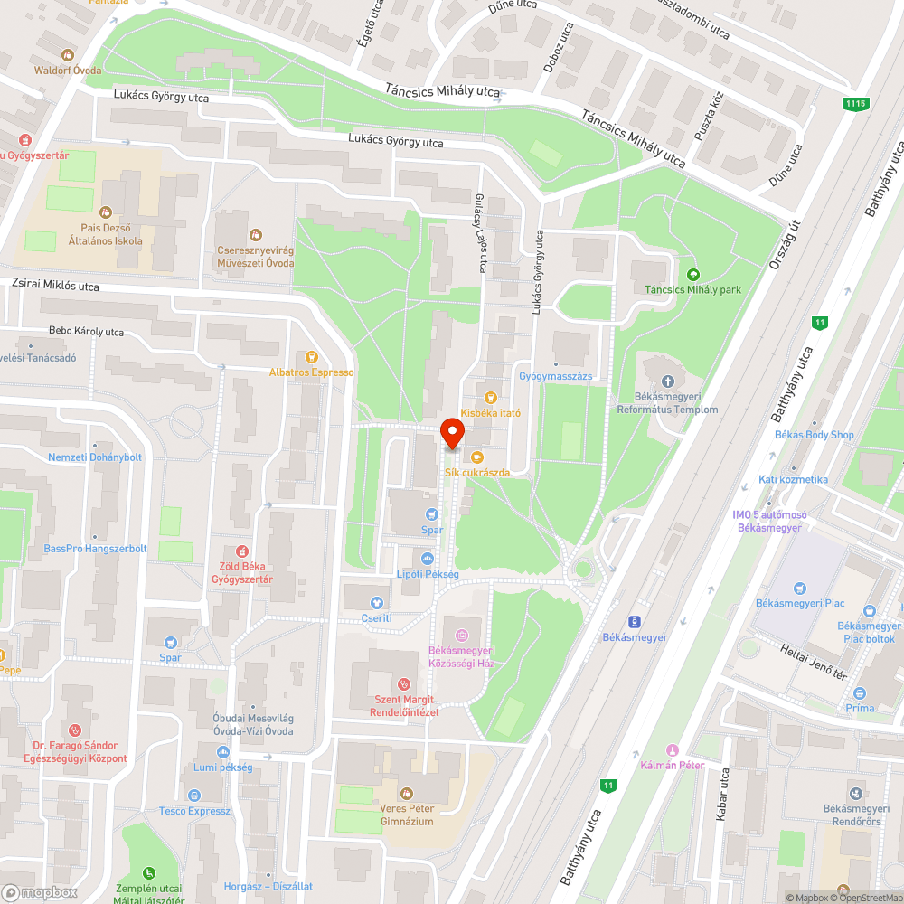 Folyik az ivókút Békásmegyeren a Csobánka téren bejelentés helye