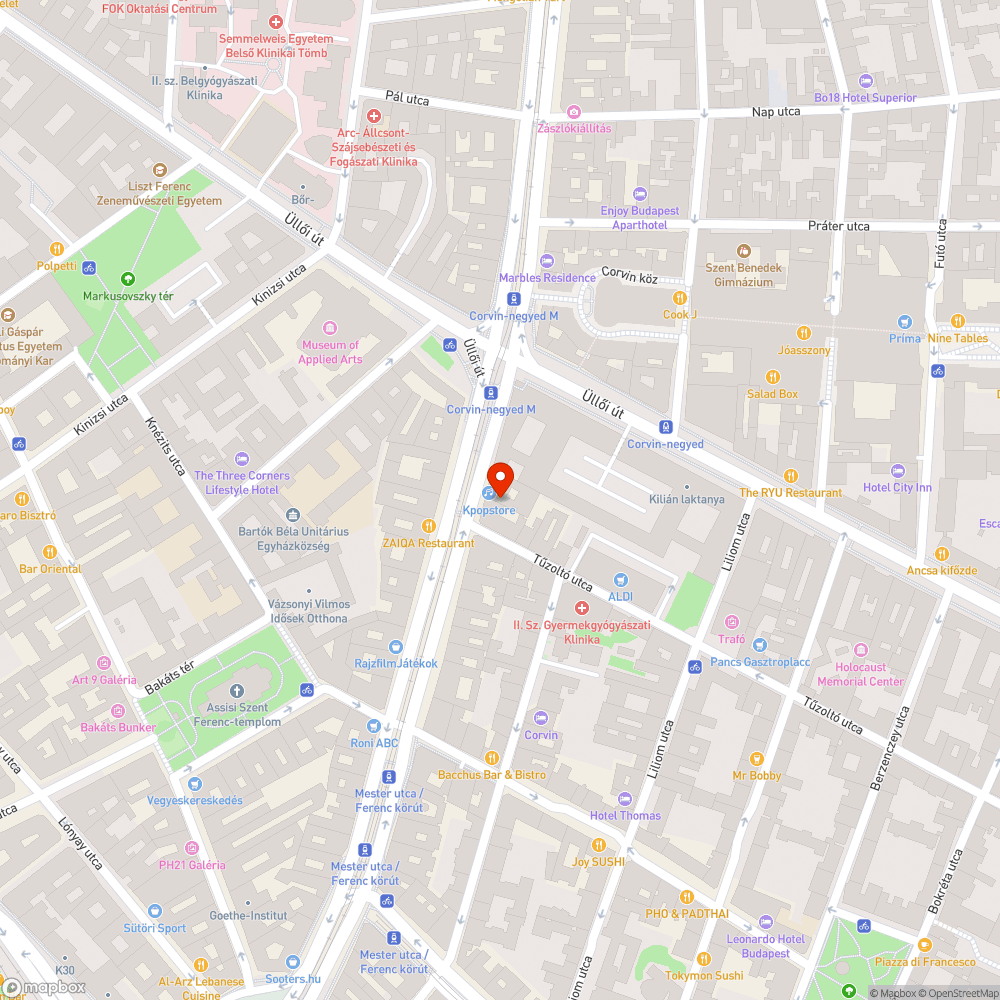 Hiányzó pollerek bejelentés helye