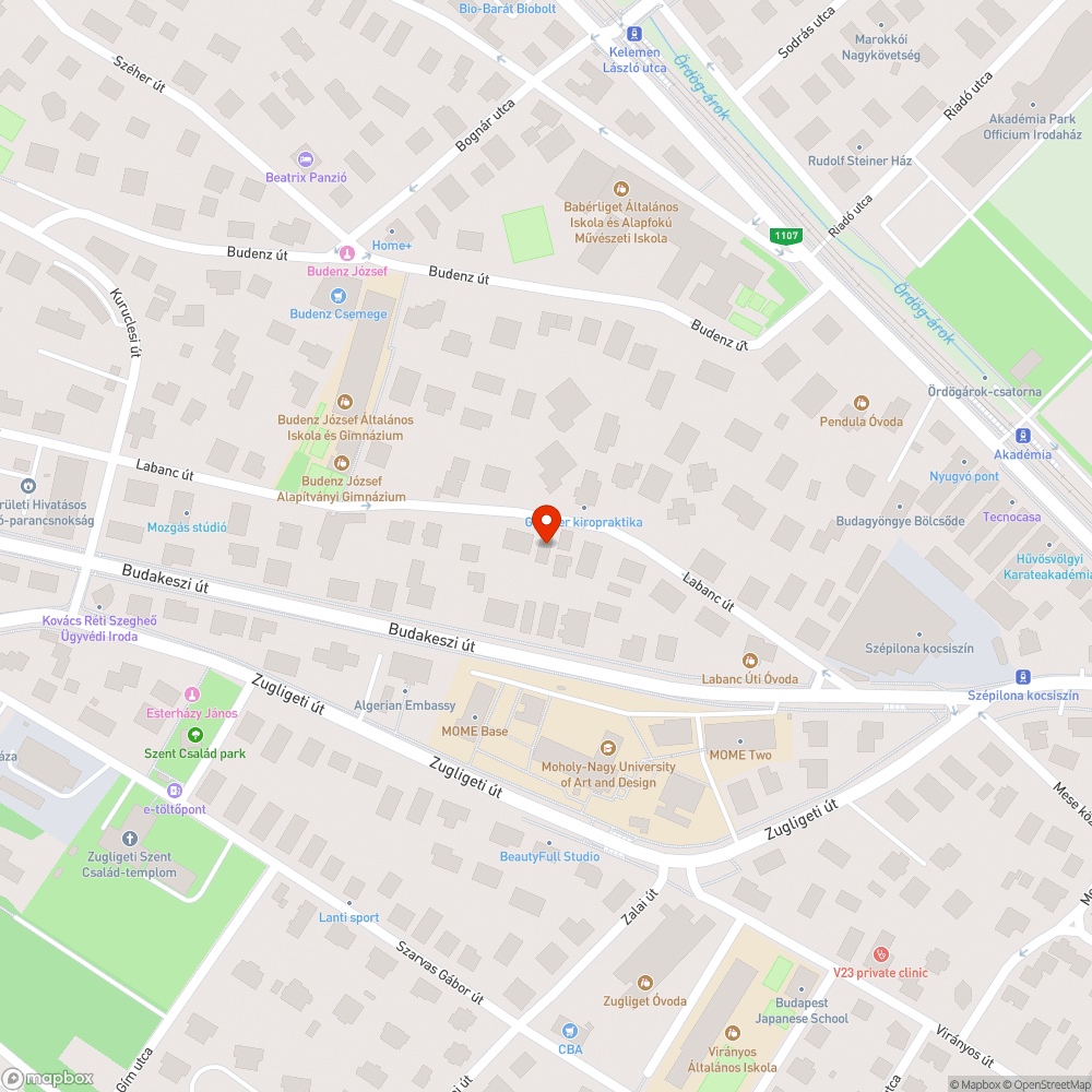 Elhagyott jármű bejelentés helye