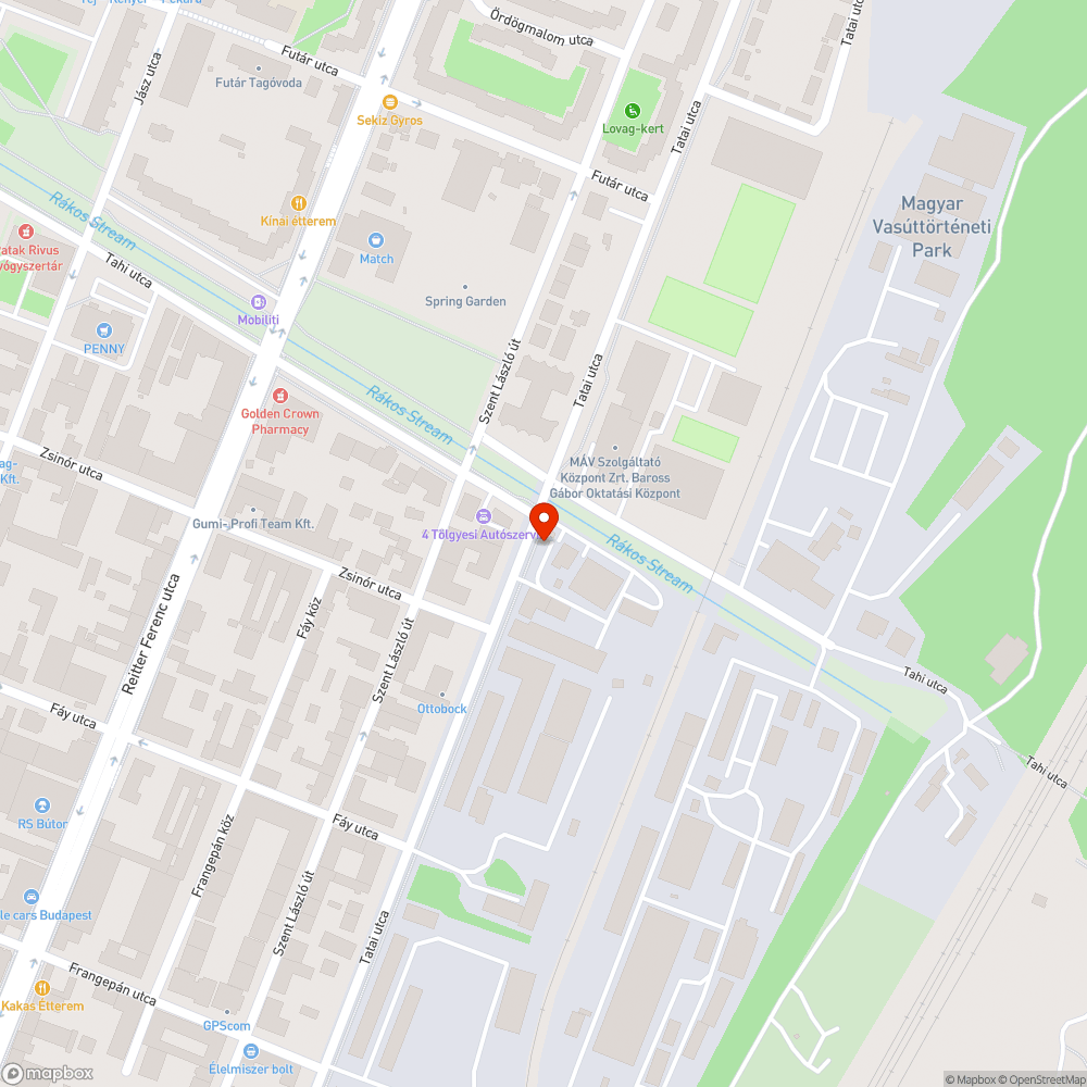 Rendszám nélküli elhagyott jármű bejelentés helye