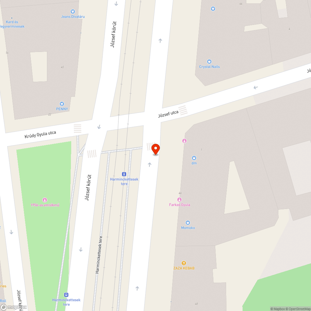 Rendszám nélküli roncs bejelentés helye