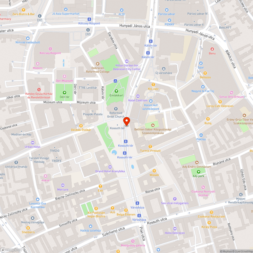 Hibás lámpafej bejelentés helye