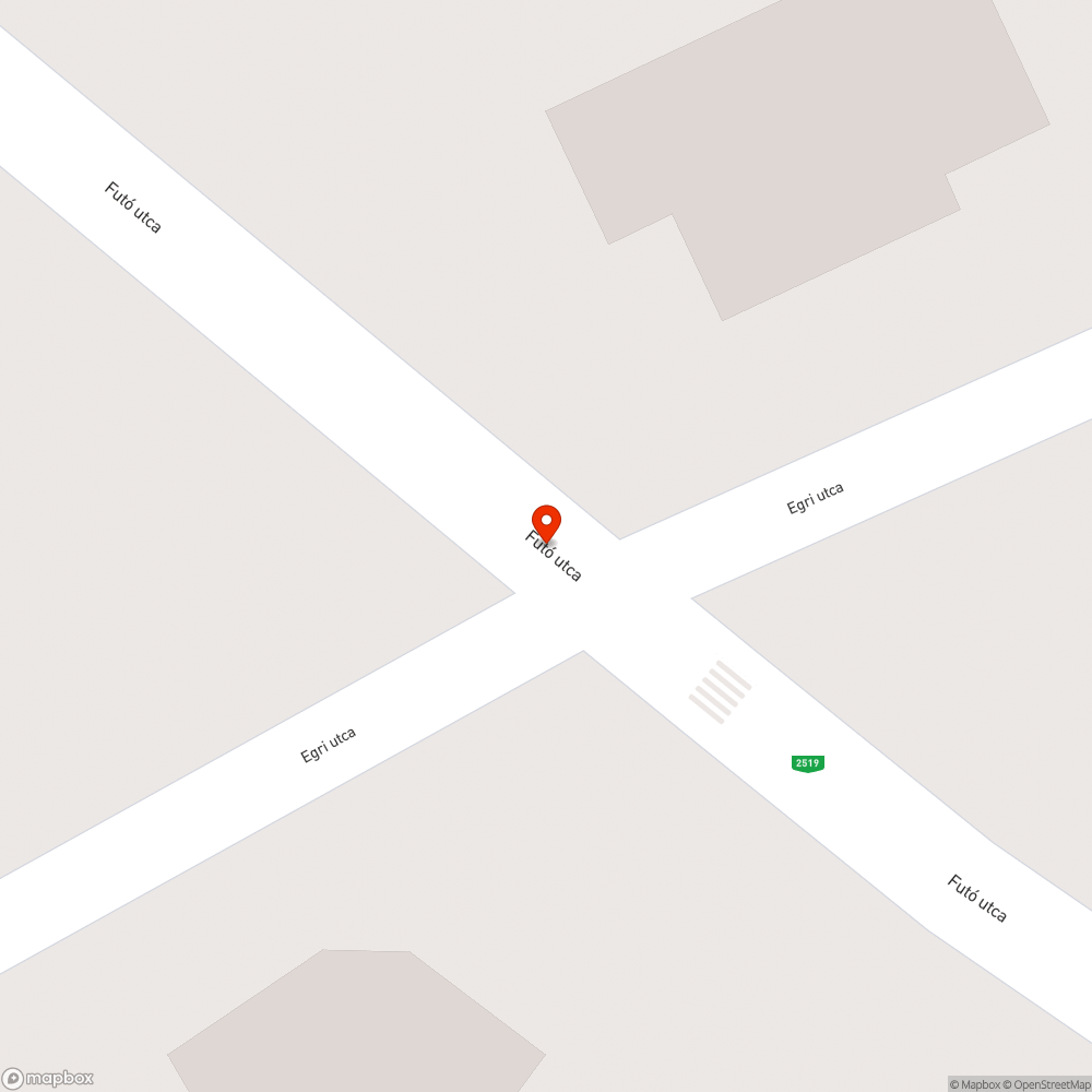 Futómű romboló bejelentés helye