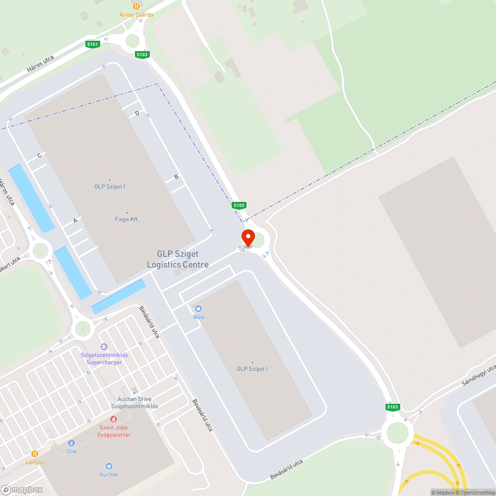 Kidőlt jelzőtábla bejelentés helye