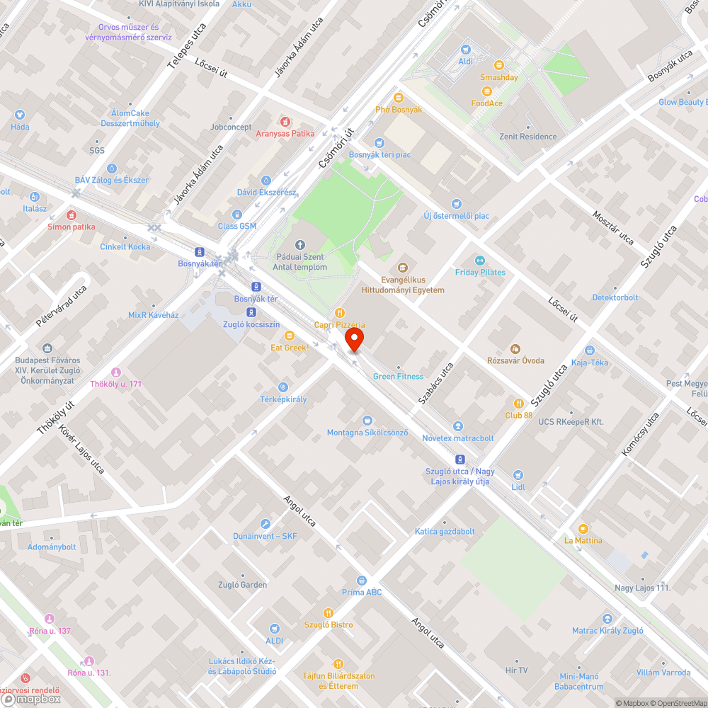 Növényzet az úttestre lóg bejelentés helye