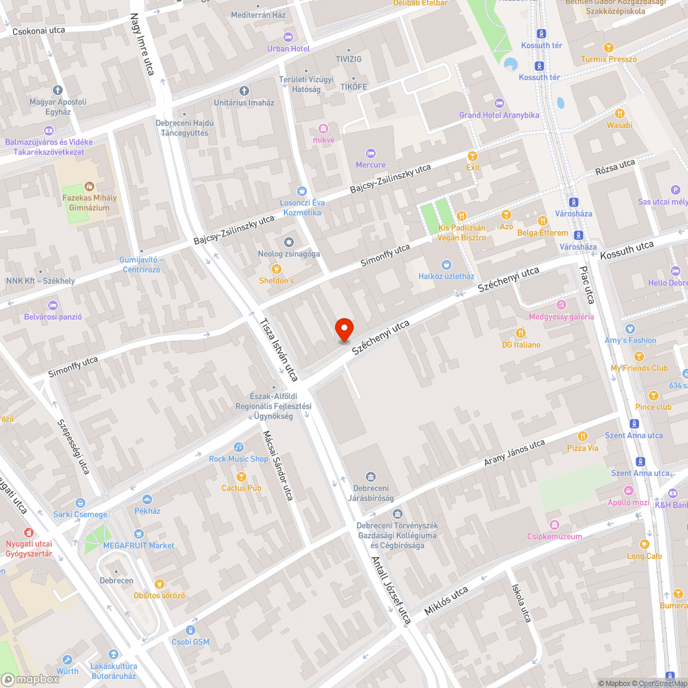 Hibás lámpafej bejelentés helye