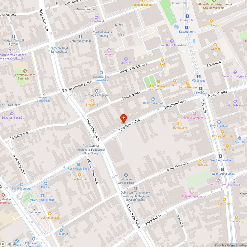 Hibás lámpafej bejelentés helye