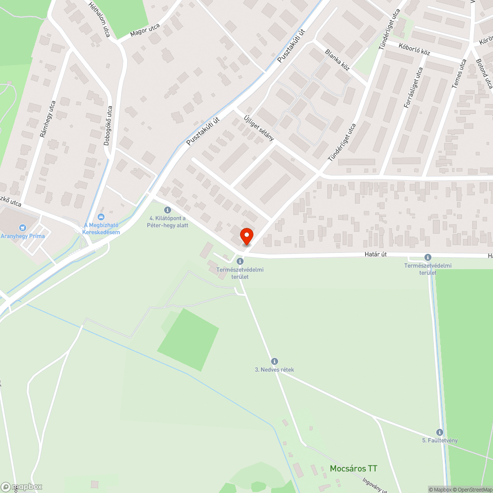 Közlekedési tükör kihelyezése bejelentés helye