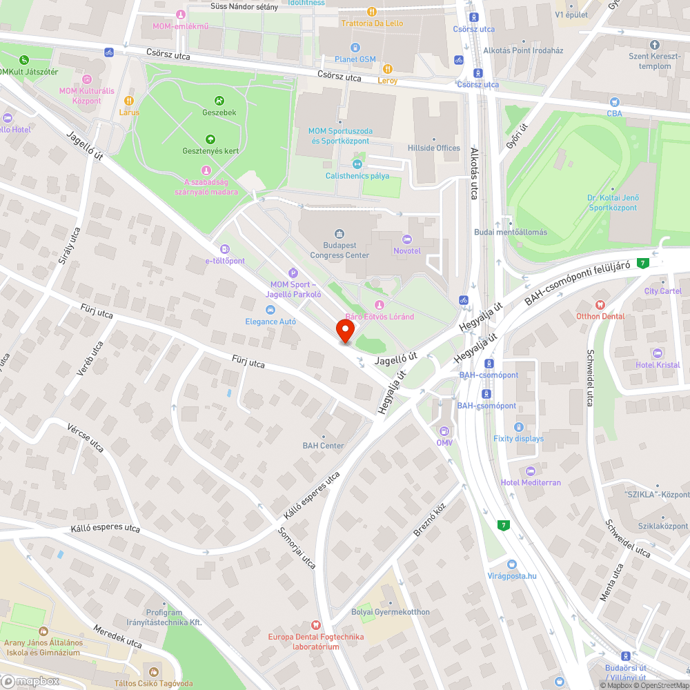 BAH teljes megbénulása Kongresszusi parkolója miatt bejelentés helye