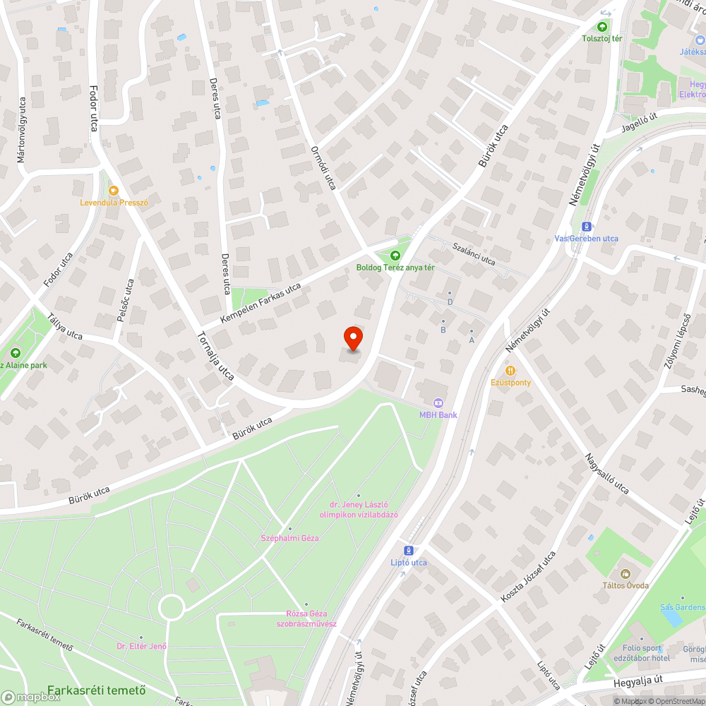 Kátyú a járdán bejelentés helye