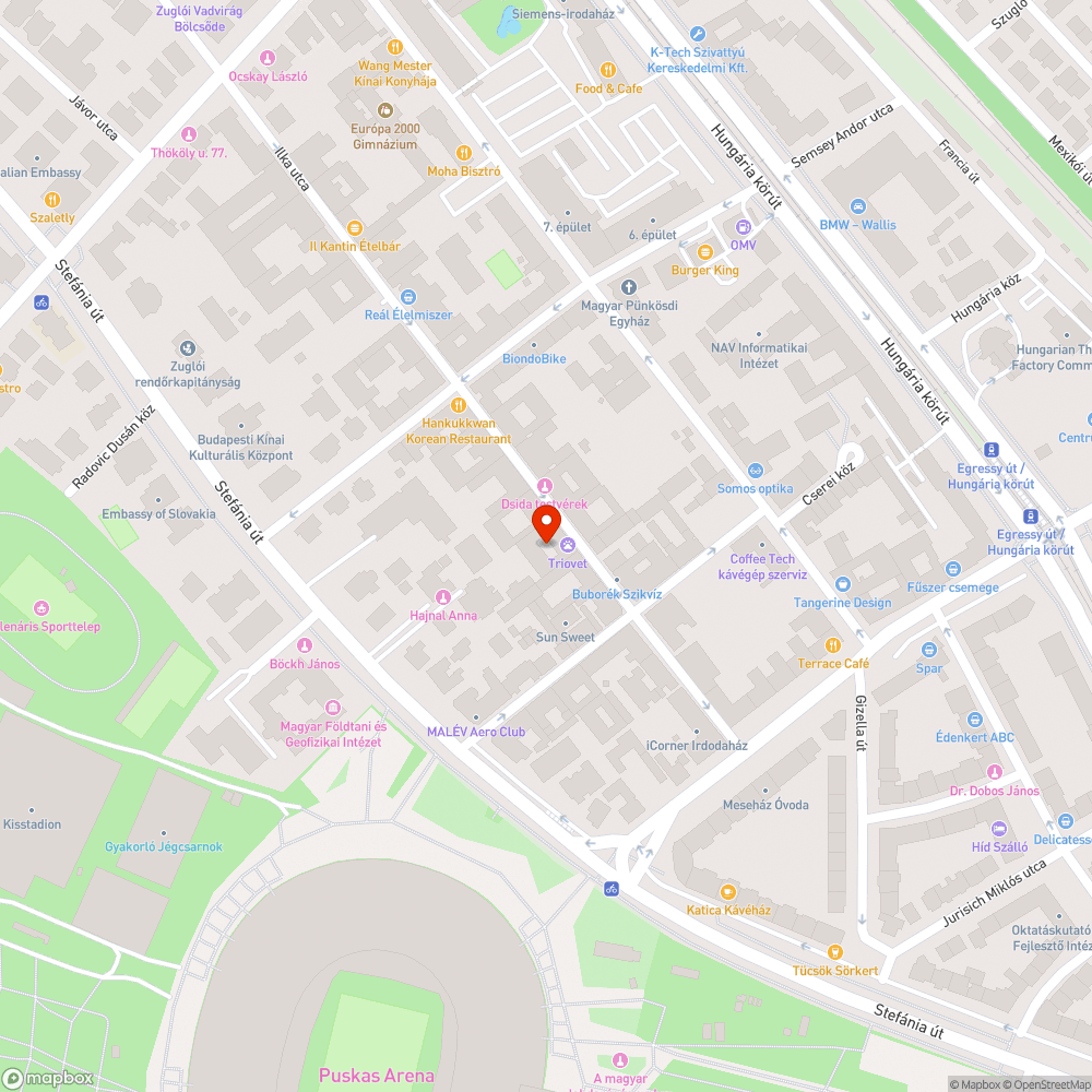 Alámosott, beszakadó félben lévő járda bejelentés helye