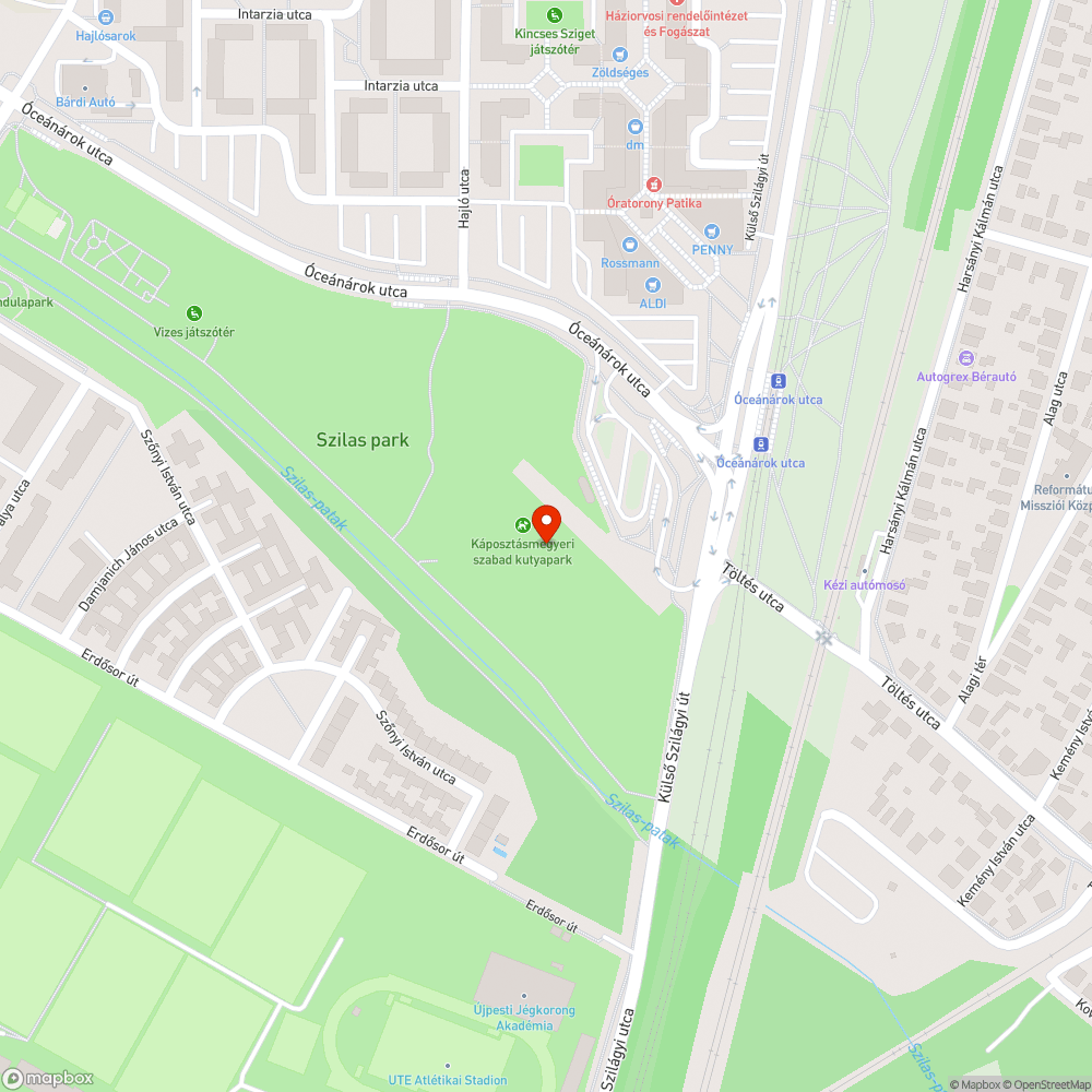 Illegális sitt lerakás zöldterületen bejelentés helye