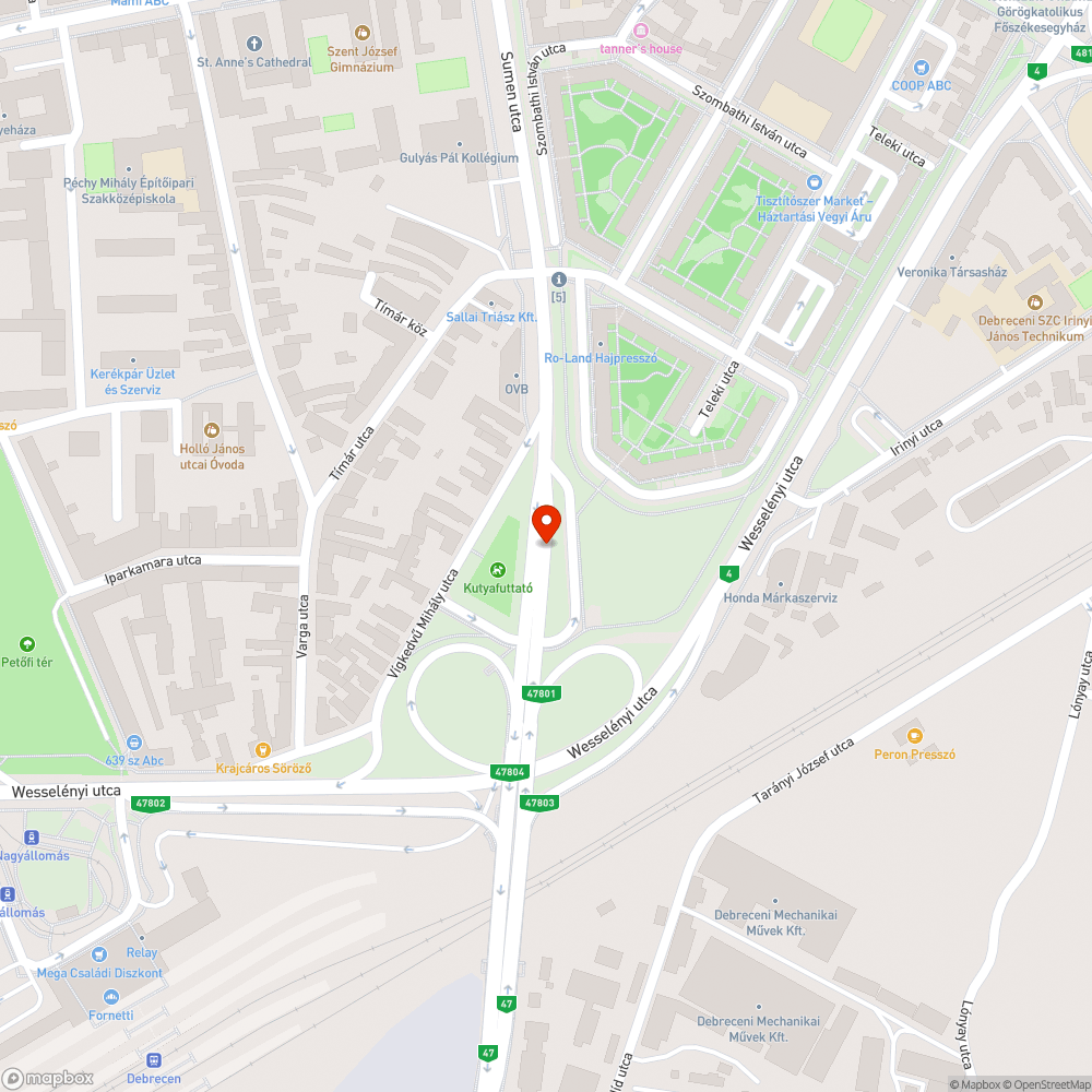 Hibás Eurolux bejelentés helye