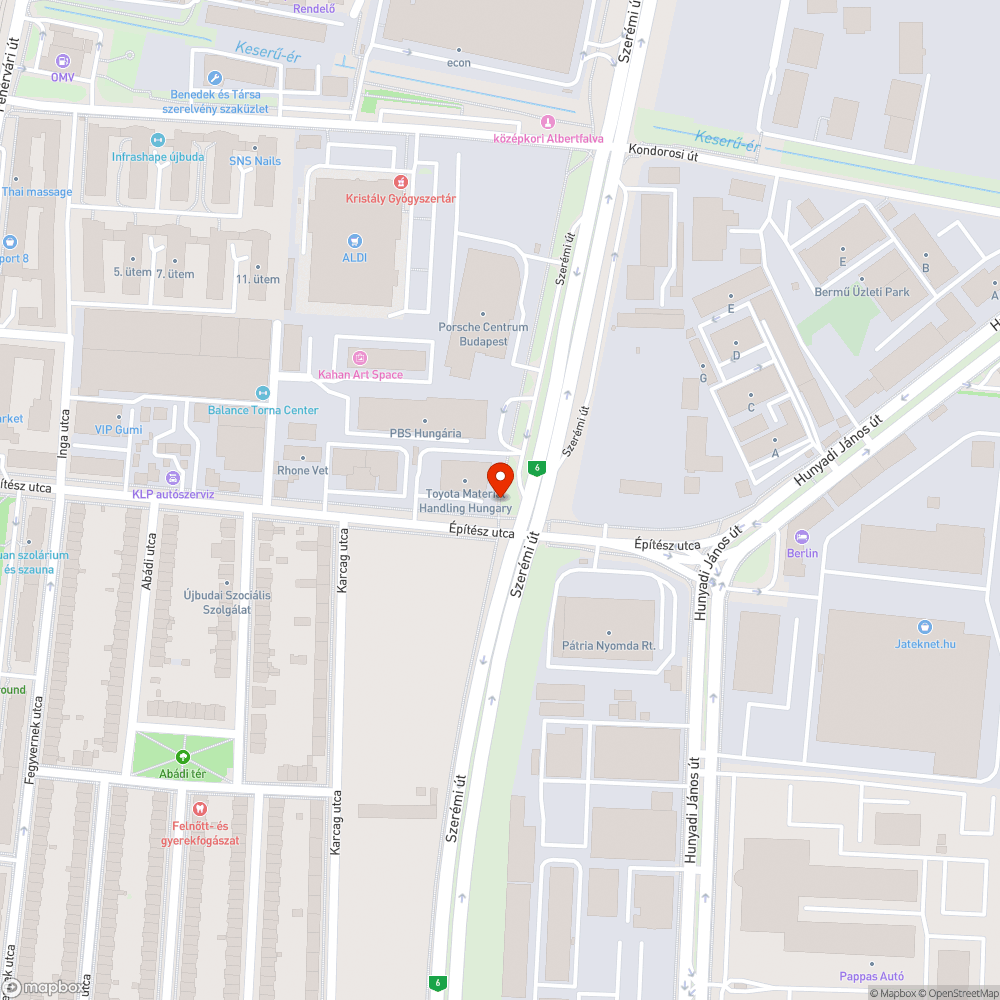 Keresztbordák a járdán gyökerektől bejelentés helye