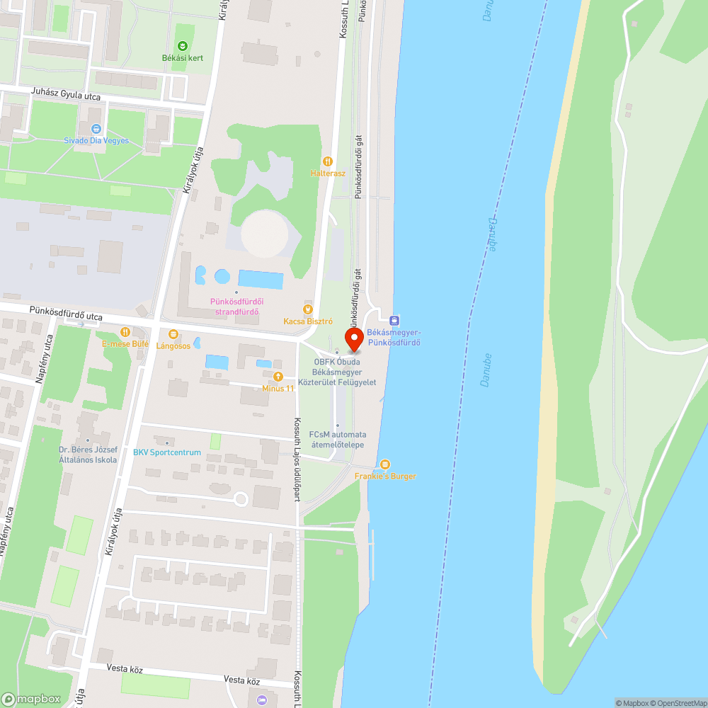 Egy szemetes bejelentés helye