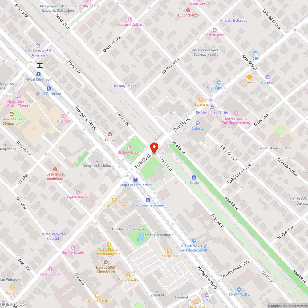 Igénytelen, lepukkant reklámtábla bejelentés helye