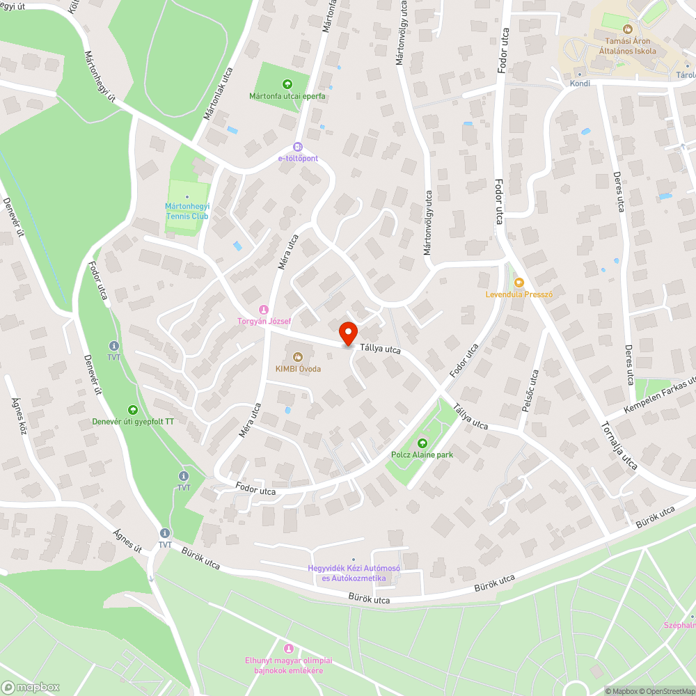 Illegális szemétlerakás bejelentés helye