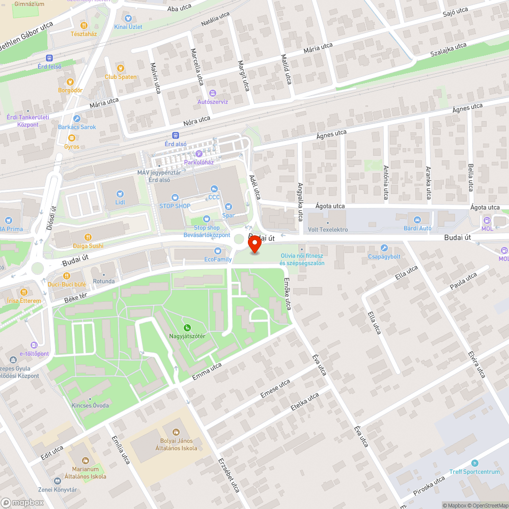 Hosszú ideje elhagyott jármű bejelentés helye