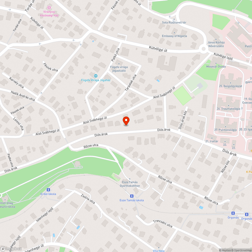 Vaddisznó bejelentés helye