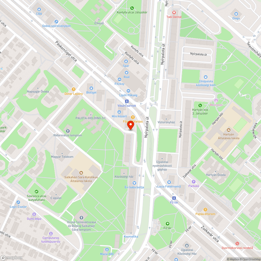 Kitört poller bejelentés helye