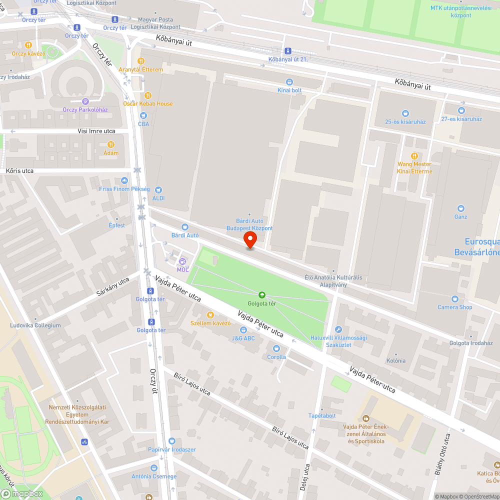 Rendszám nélküli autó bejelentés helye