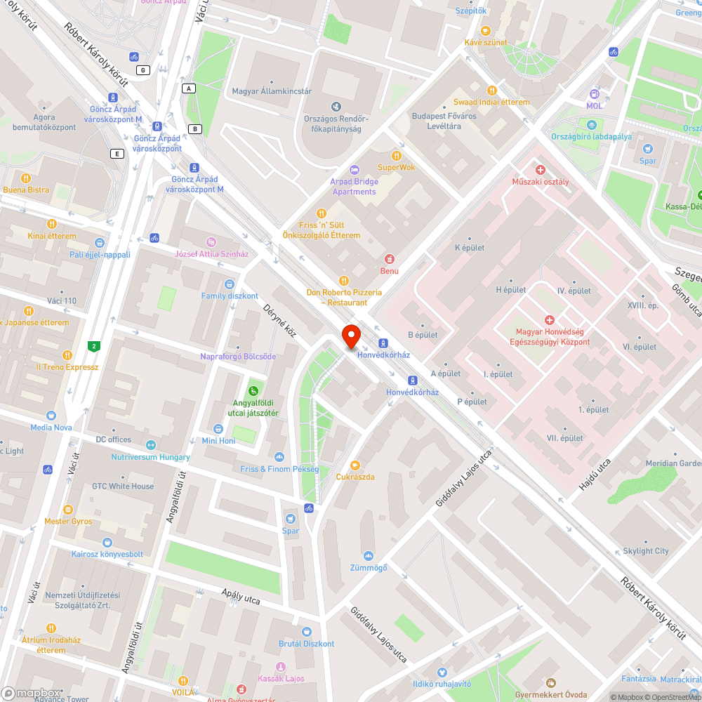 Rendszám nélküli Renault bejelentés helye