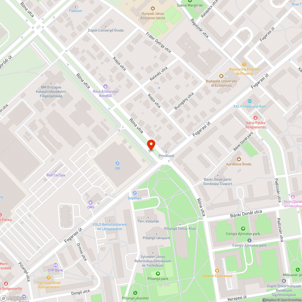 Kerékpárutat szűkítő növények bejelentés helye