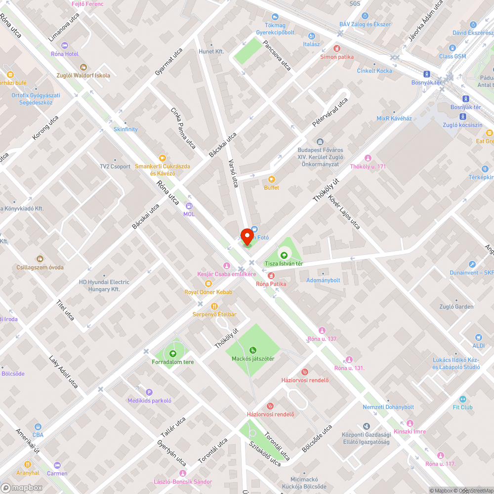 Elhagyott roncs kerékpárok, lom bejelentés helye