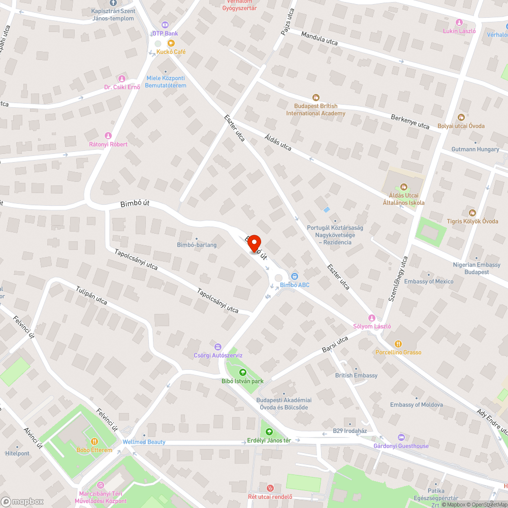 Kiégett kuka bejelentés helye