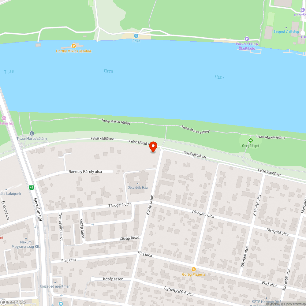 Elhagyott autó bejelentés helye