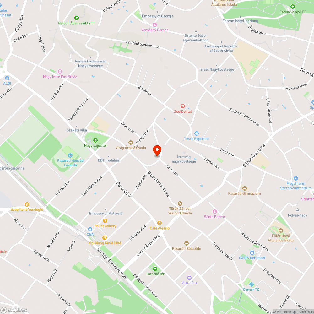 Nem karbantartott fák bejelentés helye