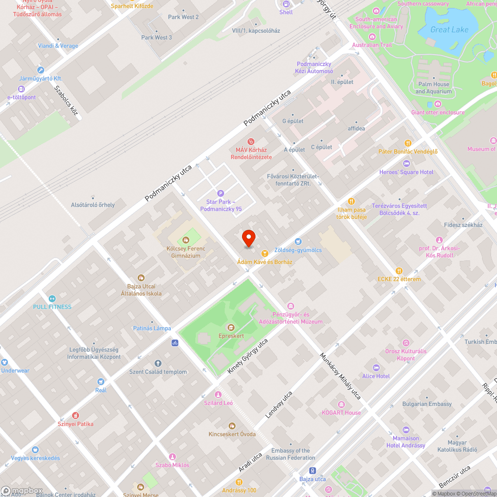 Lekopott zebra bejelentés helye