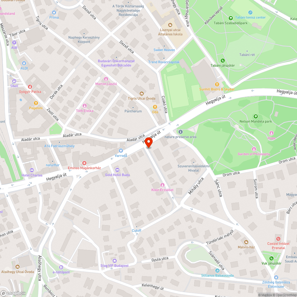 Elfelejtett terelőtábla bejelentés helye