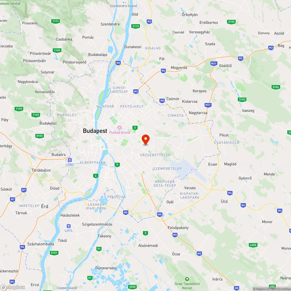 Kidőlt és elszáradt fák bejelentés helye