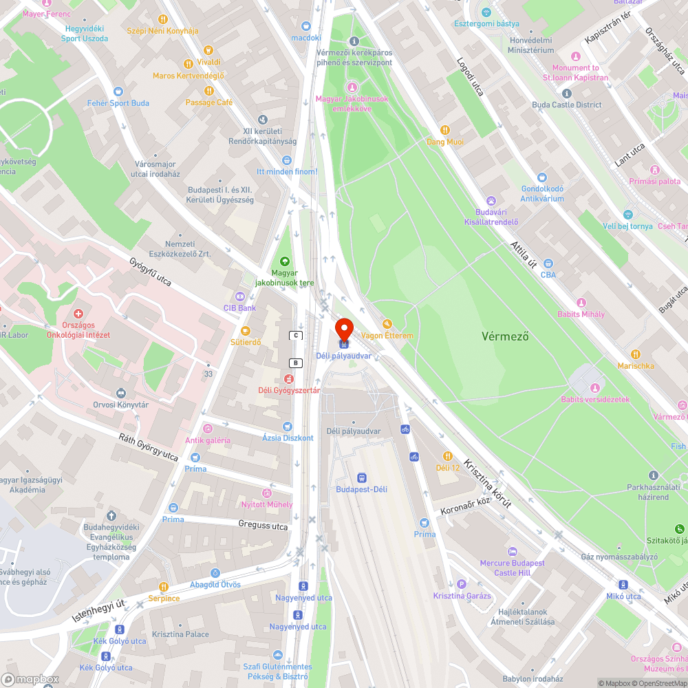 Kiálló vaslap bejelentés helye