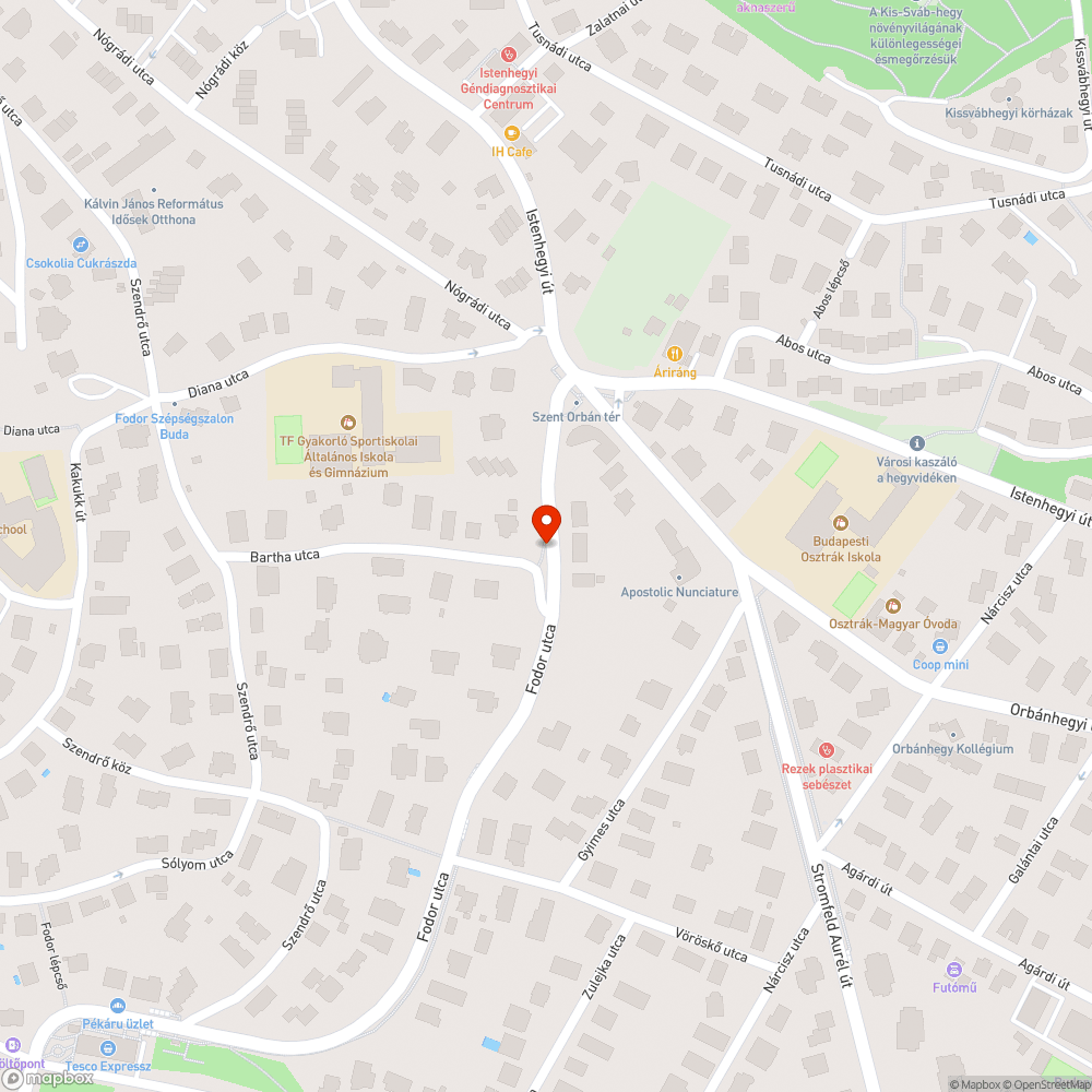 Elhanyagolt terület bejelentés helye