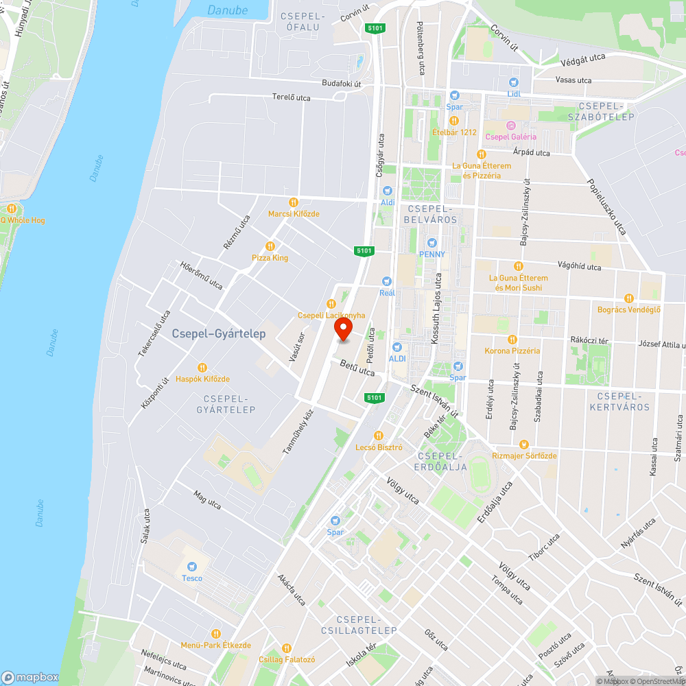 Lejárt műszakis elhagyott autó bejelentés helye