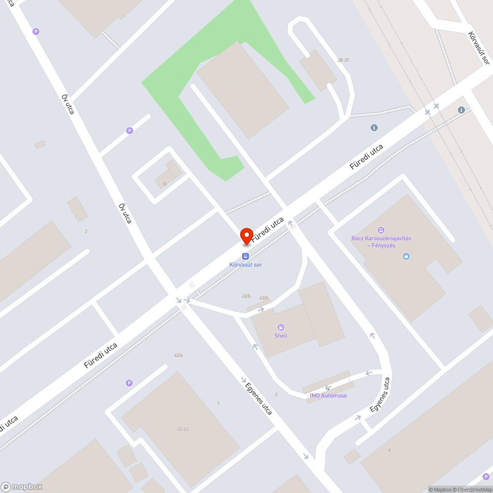 Buszmegálló hiánya bejelentés helye