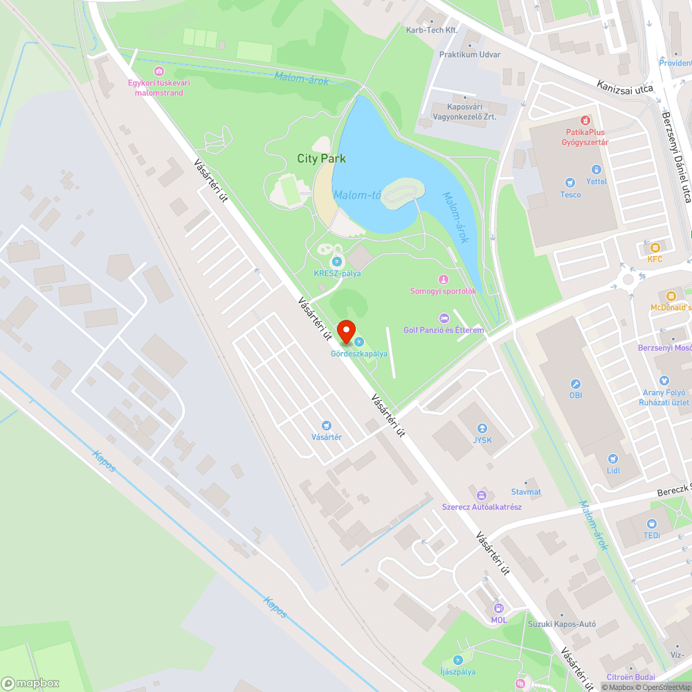 Rongálás bejelentés helye