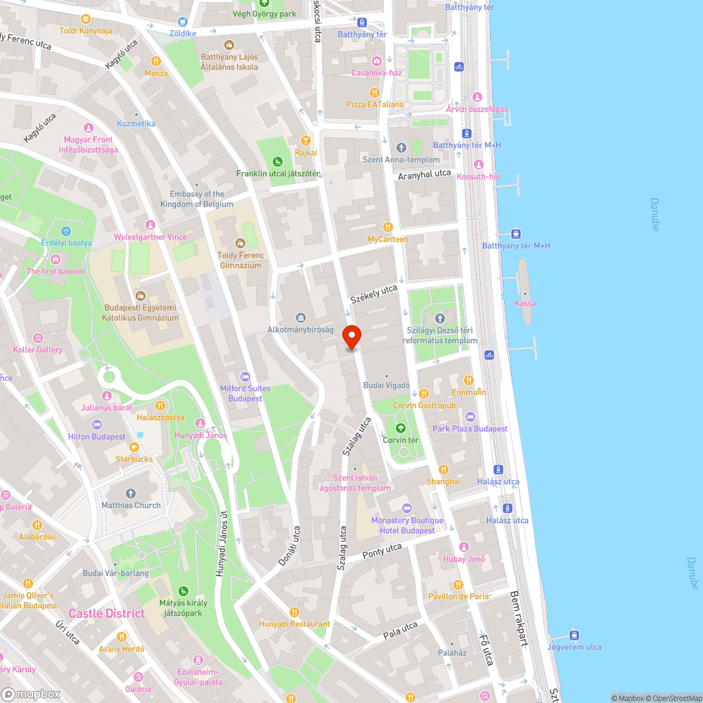 Balesetveszélyes lépcső bejelentés helye