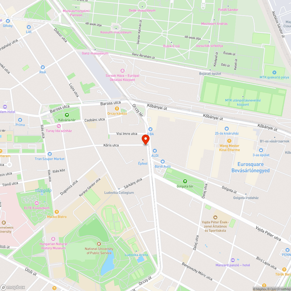 Hiányzó kerékpár tárolók bejelentés helye