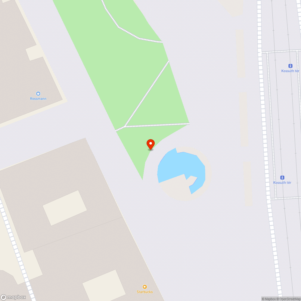 Néma zenélő szökőkút bejelentés helye