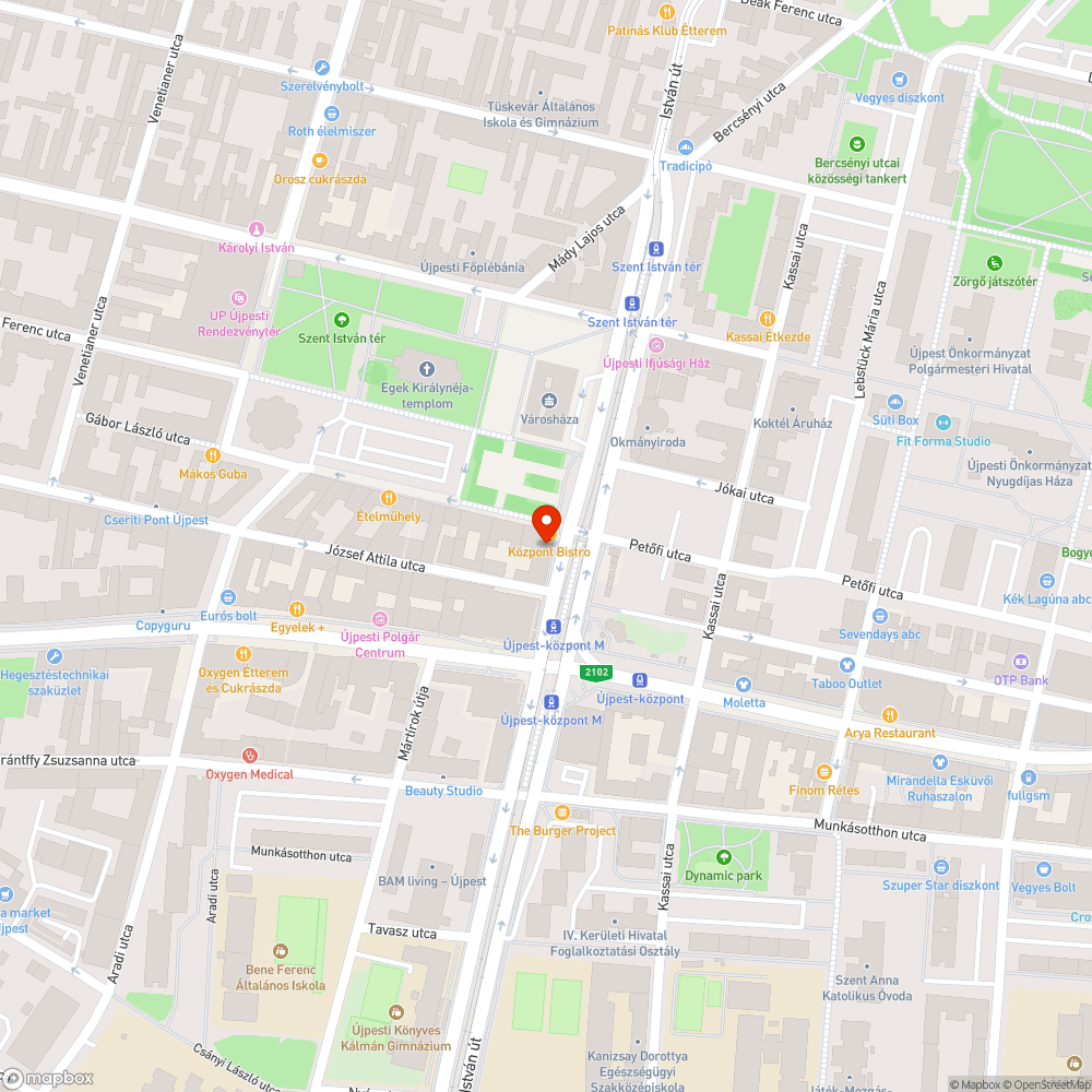 Szemetes telefonfülke bejelentés helye