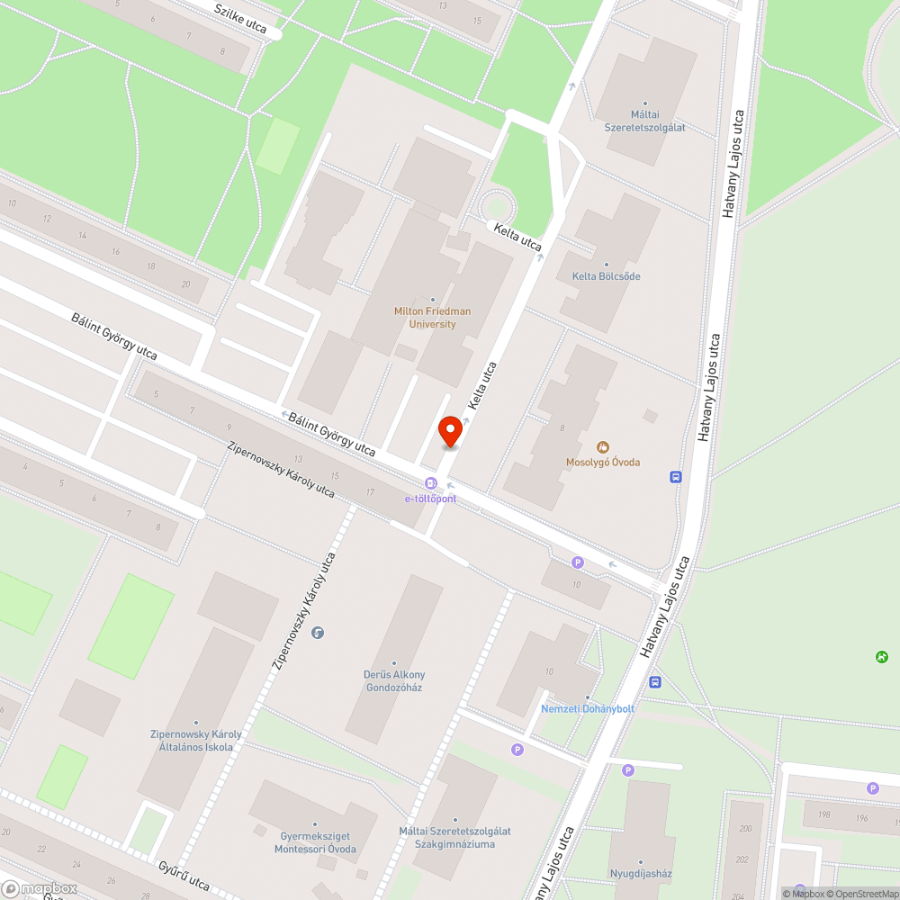 Kiégett lámpa bejelentés helye