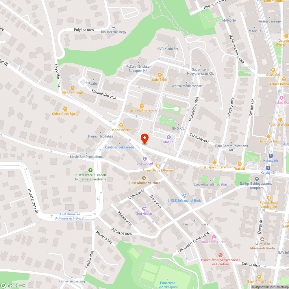 Lekopott zebra bejelentés helye