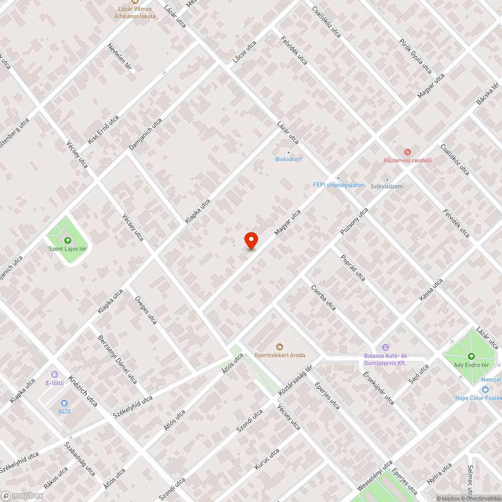 Hiányzó sapka bejelentés helye