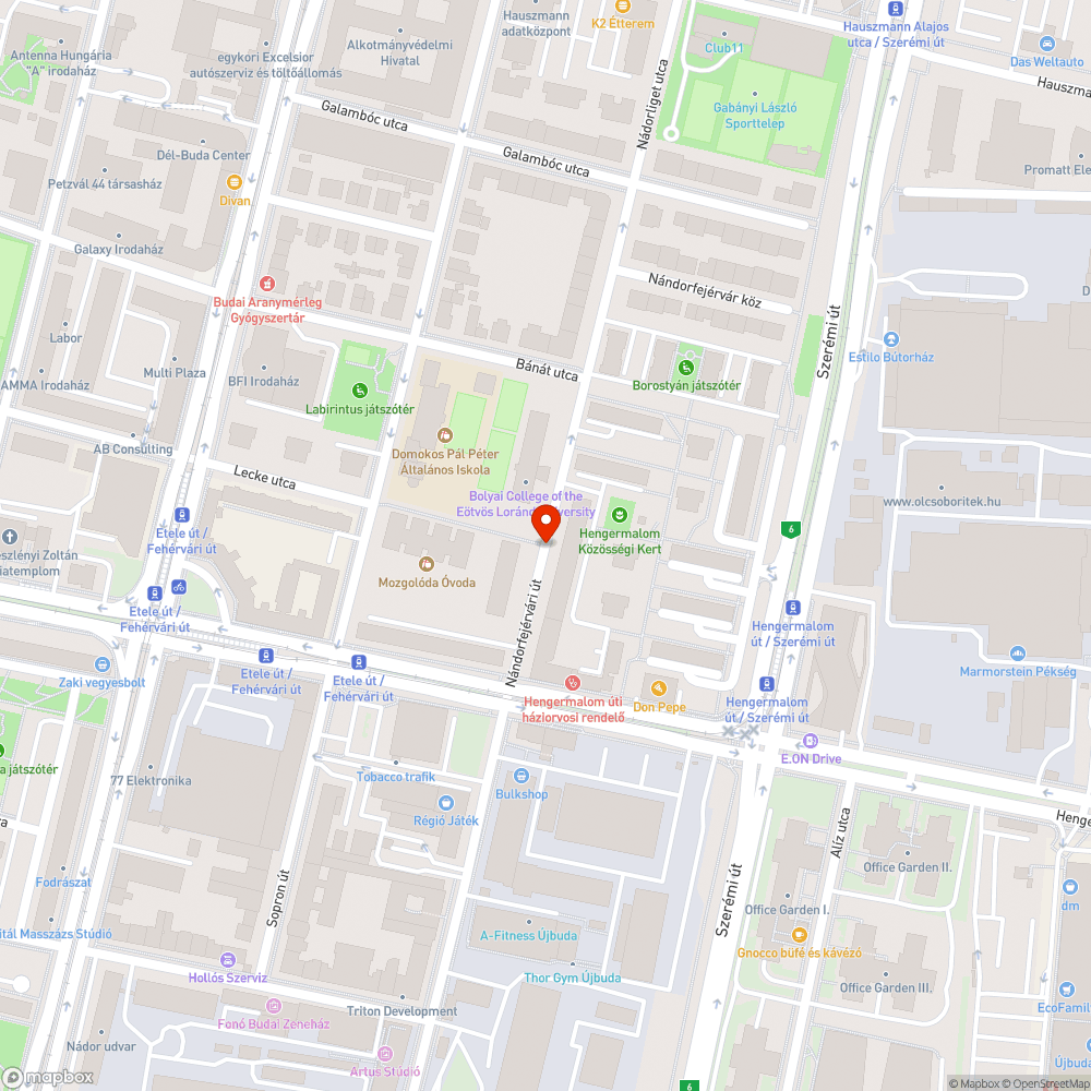 Nem szabványos KRESz tábla bejelentés helye