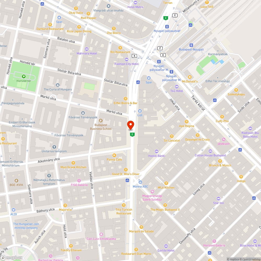 Bajcsy-Zsilinszky helytelen írásmódokkal bejelentés helye